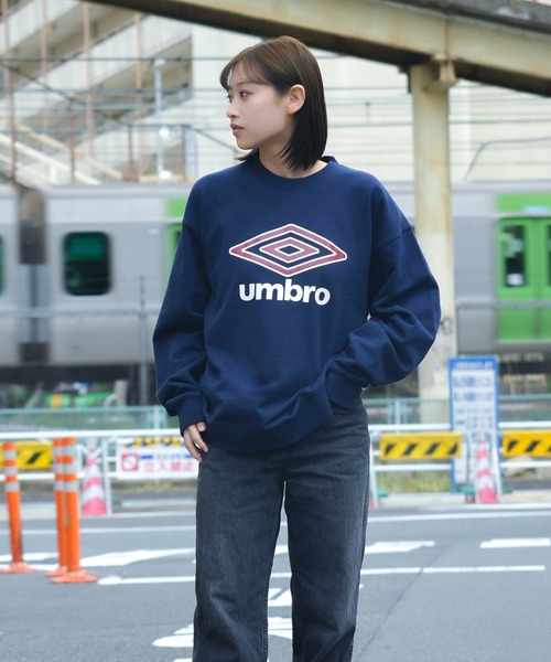 ONCILY UMBRO PIPING DRAW CODE SWEATブラック UMBRO｜Daytona Park