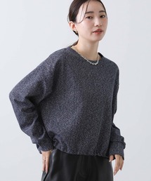 Gready Brilliant | ラメ裏毛ドロストカットソー(Tシャツ/カットソー)