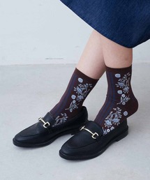 MEDE19F | KCI×MEDE19F 衣裳柄ソックス〈アメリカンブラウン〉(ソックス/靴下)