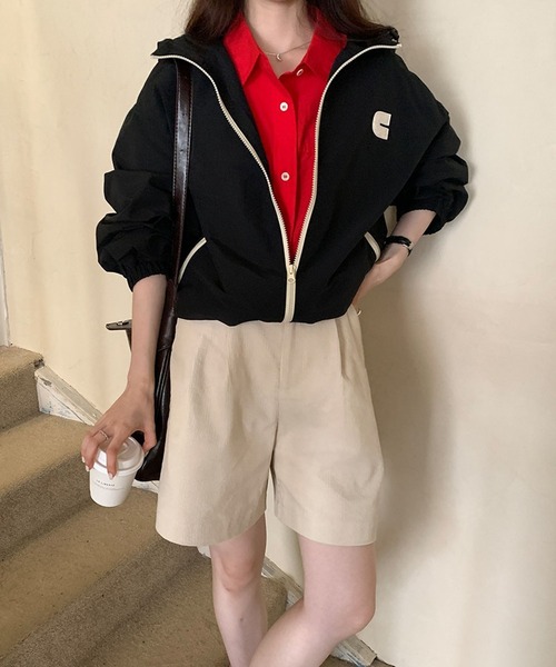 ドローコードコットンアノラックパーカー（パーカー）｜LYEON