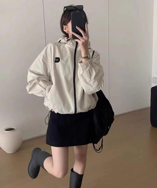 ドローコードコットンアノラックパーカー（パーカー）｜LYEON