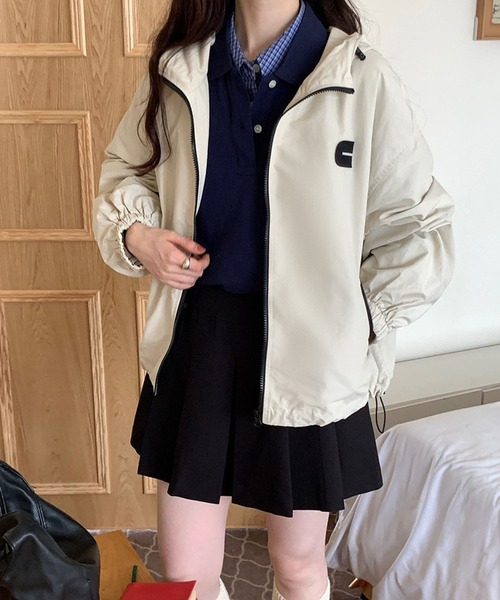 ドローコードコットンアノラックパーカー（パーカー）｜LYEON