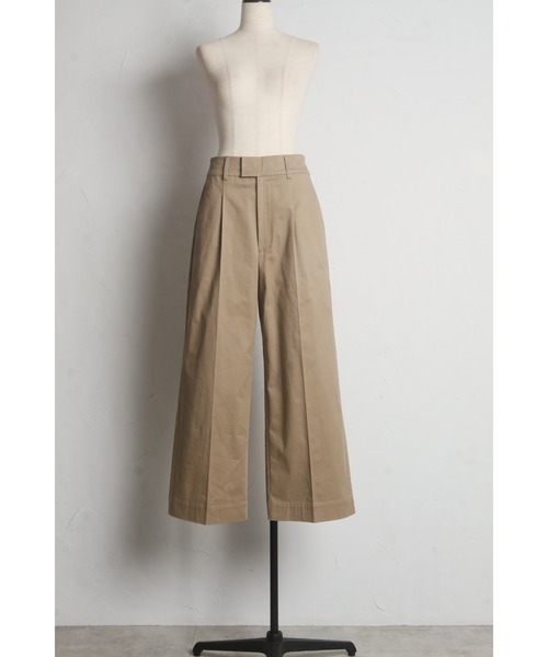 チノワイドパンツ（チノパンツ）｜&. NOSTALGIA（アンドドットノスタルジア）