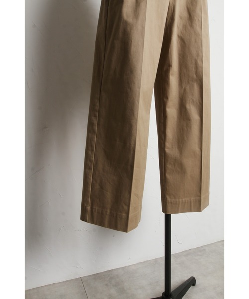 チノワイドパンツ（チノパンツ）｜&. NOSTALGIA（アンドドットノスタルジア）