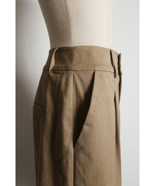 チノワイドパンツ（チノパンツ）｜&. NOSTALGIA（アンドドットノスタルジア）