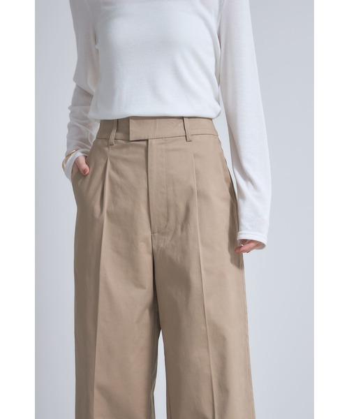 チノワイドパンツ（チノパンツ）｜&. NOSTALGIA（アンドドットノスタルジア）