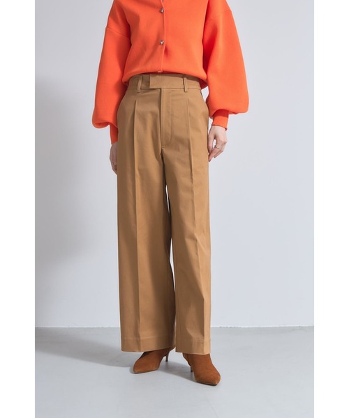 チノワイドパンツ（チノパンツ）｜&. NOSTALGIA（アンドドットノスタルジア）