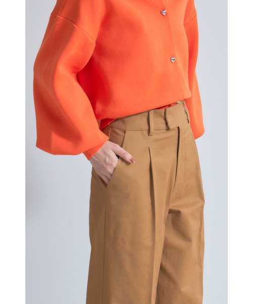 チノワイドパンツ（チノパンツ）｜&. NOSTALGIA（アンドドットノスタルジア）