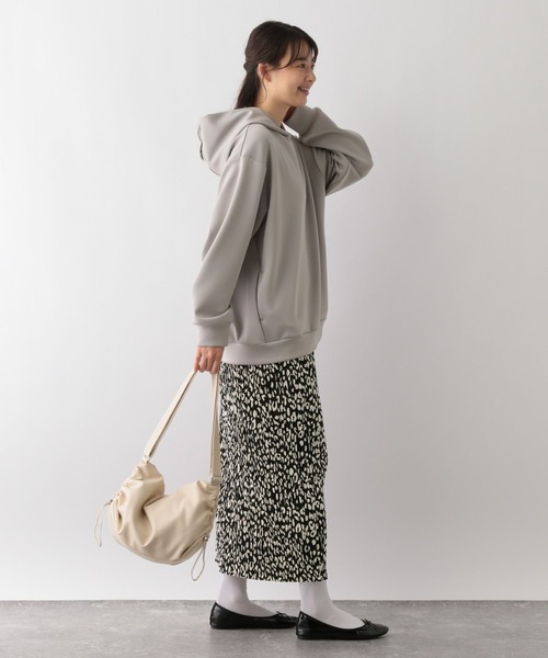 GLOBAL WORK Smile Seed Store(グローバルワーク スマイルシードストア)の「Iラインプリーツスカート/161583(スカート・レディース・チャコール/グレー系その他/グリーン/ブラック/ライトブラウン/グレー系その他2・FREE)」の13枚目の写真