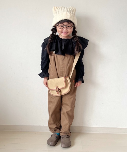 CIAOPANIC TYPY（チャオパニックティピー）の「【KIDS】フリルキャンディースリーブトップス（Tシャツ/カットソー・キッズ・ブラック/ホワイト・XX-LARGE/X-LARGE/LARGE/MEDIUM/SMALL）」の14枚目の写真