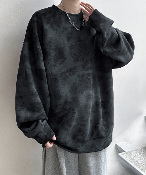 FVLMEN（フルメン）の「【FVLMEN】marble pigment design sweat