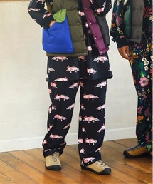go slow caravan | 寝るまで気持ちいい総柄スムースパンツ(その他パンツ)