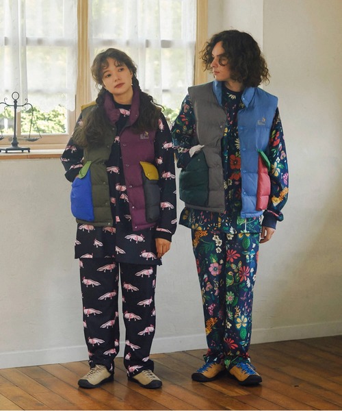 go slow caravan（ゴースローキャラバン）の「寝るまで気持ちいい総柄スムースパンツ（その他パンツ・メンズ・ブラック/ネイビー・SMALL/MEDIUM/LARGE/X-LARGE）」の22枚目の写真