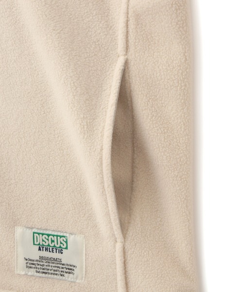 DISCUS ATHLETIC（ディスカス　アスレチック）の「【DISCUS ATHLETIC/ディスカスアスレチック】フリースフルZIPベスト（その他アウター・レディース・キナリ/ブラック・38）」の8枚目の写真