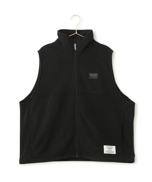 DISCUS ATHLETIC（ディスカス　アスレチック）の「【DISCUS ATHLETIC/ディスカスアスレチック】フリースフルZIPベスト（その他アウター・レディース・キナリ/ブラック・38）」の13枚目の写真