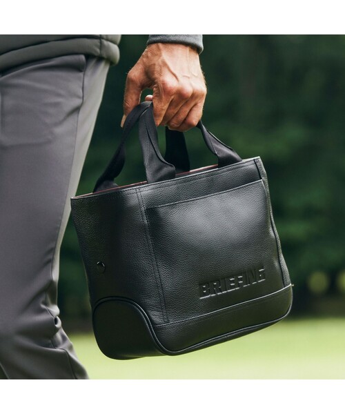 BRIEFING(ブリーフィング)の「【BRIEFING GOLF/ブリーフィングゴルフ】 CART TOTE LE(トートバッグ・メンズ・ブラック・FREE)」の2枚目の写真