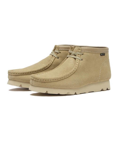 Clarks(クラークス)の「W's Wallabee Boot.GTX 26179261(モカシン/デッキシューズ・レディース・ベージュ・6/5h/4h/4/3h/3/5)」の6枚目の写真