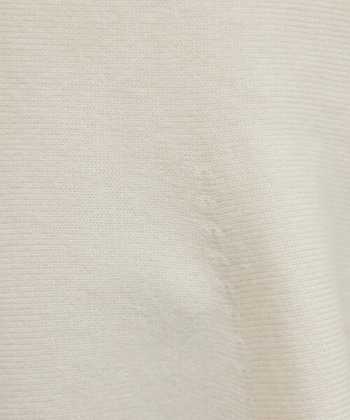 GALLARDAGALANTE（ガリャルダガランテ）の「ペプラムプルオーバーニット（ニット/セーター・レディース・アイボリー/ブラック/モカ・FREE）」の19枚目の写真