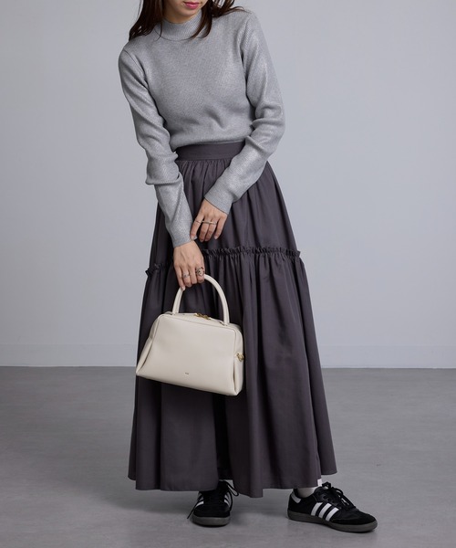 tov（トーヴ）の「【TOV】PETAL M T25S07B529（ショルダーバッグ・レディース・アイボリー/ブラック/ライトブルー/ネイビー/ブラウン・FREE）」の22枚目の写真