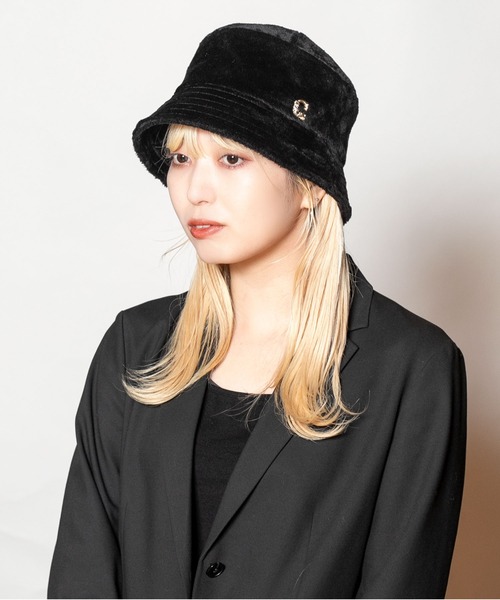 CA4LA（カシラ）の「MONDAY4（ハット・レディース・オフホワイト/グレー/ブラック・ONESIZE）」の2枚目の写真