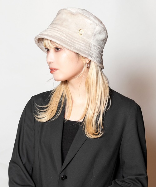 CA4LA（カシラ）の「MONDAY4（ハット・レディース・オフホワイト/グレー/ブラック・ONESIZE）」の6枚目の写真