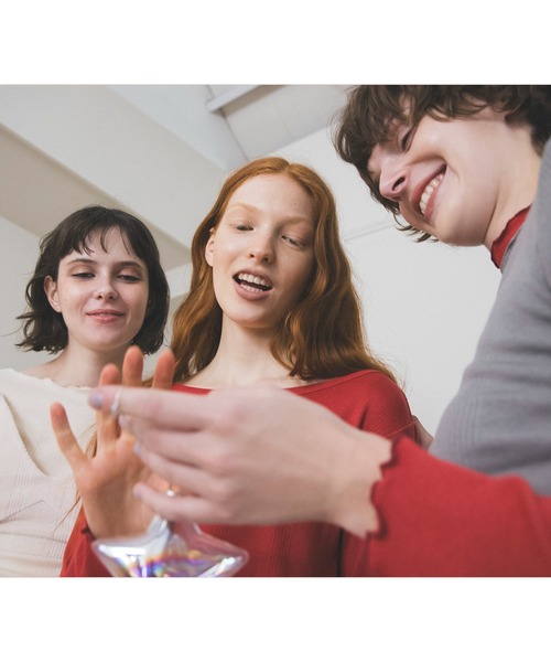 MILLER（ミラー）の「【Miller】VIS別注モデルボートネックメロープルオーバー【洗える】（Tシャツ/カットソー・レディース・レッド系その他/ライトグレー/オフホワイト・FREE）」の17枚目の写真