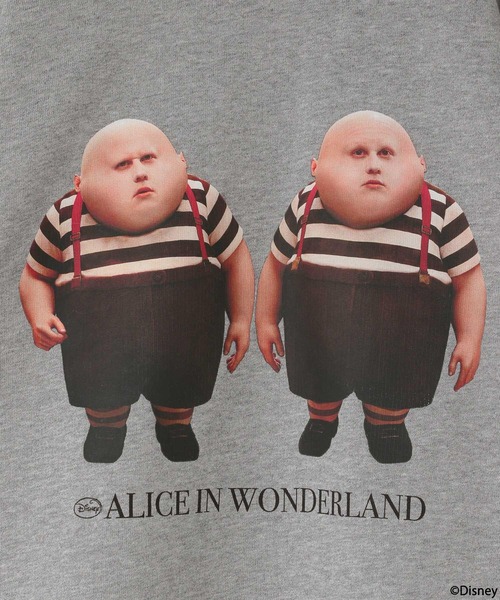 LOWRYS FARM（ローリーズファーム）の「ＡＬＩＣＥ/バックプリントウラケ　247298（Tシャツ/カットソー・キッズ・チャコールグレー/グレー・120cm/140cm/130cm/150cm/110cm）」の9枚目の写真