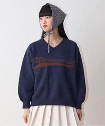 Mi-je（ミジェ）の「ニューヨークVネックニット【韓国ファッション】（ニット/セーター）」