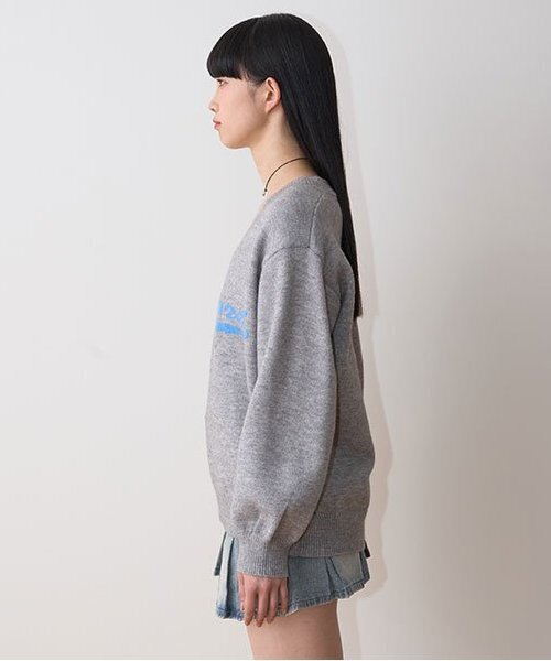 【セール】ニューヨークVネックニット（ニット/セーター）｜Mi-je（ミジェ）