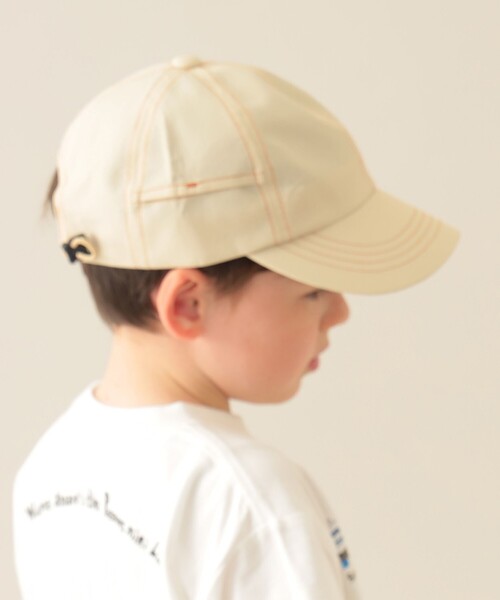 BEAMS mini（ビームスミニ）の「ベンチレーション キャップ 2025SS（キャップ・キッズ・ホワイト系その他5/ピンク/ネイビー・ONE SIZE）」の4枚目の写真