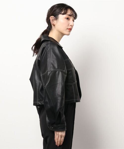 MURUA（ムルーア）の「ジャケット（その他アウター・レディース・ダークグレー・FREE）」の2枚目の写真