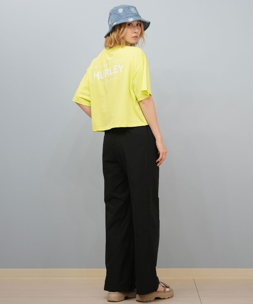 Hurley (ハーレー)の「Hurley/ハーレー Tシャツ/水陸両用/UVケア/ラッシュガード WSRG251011(Tシャツ/カットソー・レディース・ブラック/ホワイト/イエロー・M)」の20枚目の写真