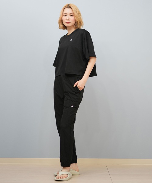 Hurley (ハーレー)の「Hurley/ハーレー Tシャツ/水陸両用/UVケア/ラッシュガード WSRG251011(Tシャツ/カットソー・レディース・ブラック/ホワイト/イエロー・M)」の13枚目の写真