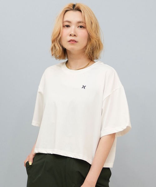 Hurley (ハーレー)の「Hurley/ハーレー Tシャツ/水陸両用/UVケア/ラッシュガード WSRG251011(Tシャツ/カットソー・レディース・ブラック/ホワイト/イエロー・M)」の5枚目の写真