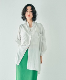 LEPSIM | サラキレポンチョ長袖シャツチュニック 242480(シャツ/ブラウス)