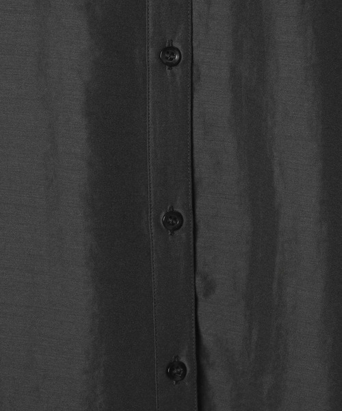 LEPSIM（レプシィム）の「サラキレポンチョ長袖シャツチュニック　242480（シャツ/ブラウス・レディース・ライトブルー/グレイッシュベージュ/グリーン系その他/チャコールグレー/ブルー系その他/セージグリーン/ダークオレンジ/イエロー系その他・FREE）」の22枚目の写真