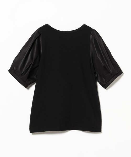 Ray BEAMS（レイビームス）の「スリット パフスリーブ Tシャツ [洗える]（Tシャツ/カットソー・レディース・ホワイト/ブラック/クリーム・ONE SIZE）」の20枚目の写真