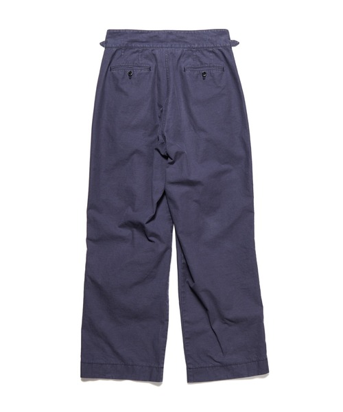uniform experiment（ユニフォームエクスペリメント）の「GURKHA PANTS（その他パンツ・メンズ・ネイビー/ホワイト・2/3/1/4）」の6枚目の写真