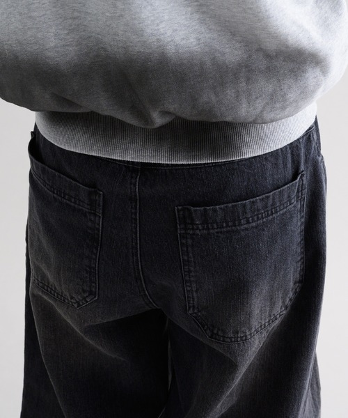 EPNK(イーピーエヌケー)の「【EPNK】Cropped spray zip hoodie / クロップドスプレージップフーディ(パーカー・メンズ・ブラック/グレー・SMALL/MEDIUM/LARGE)」の10枚目の写真