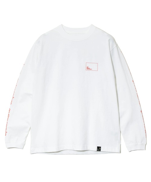 go slow caravan（ゴースローキャラバン）の「USA/C スクエアLOGOバックプリント ロングスリーブ TEE（Tシャツ/カットソー・メンズ・ブルー/ブラック/ホワイト/イエロー・MEDIUM/LARGE/X-LARGE）」の13枚目の写真