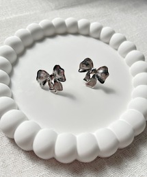 poiregnee | ［select］リボンピアス(ピアス（両耳用）)