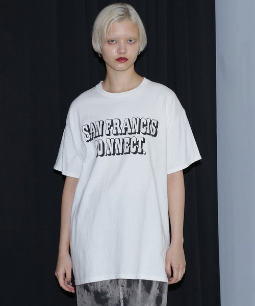 ROSE BUD(ローズバッド)の「(SANFRANCISCO.NNECT. )Tシャツ(Tシャツ/カットソー・レディース・ホワイト・ONE SIZE)」の10枚目の写真