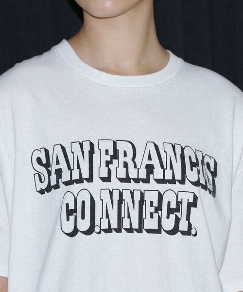 ROSE BUD(ローズバッド)の「(SANFRANCISCO.NNECT. )Tシャツ(Tシャツ/カットソー・レディース・ホワイト・ONE SIZE)」の13枚目の写真