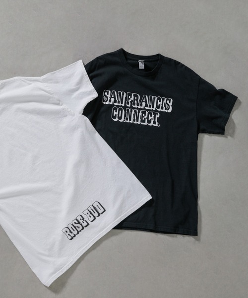 ROSE BUD(ローズバッド)の「(SANFRANCISCO.NNECT. )Tシャツ(Tシャツ/カットソー・レディース・ホワイト・ONE SIZE)」の2枚目の写真