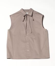 【VOAAOV】BIO TWILL No Sleeve Shirt