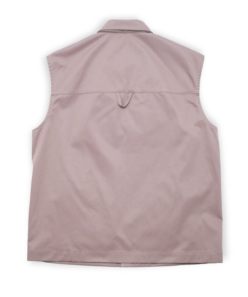 VOAAOV(ヴォアーブ)の「【VOAAOV】BIO TWILL No Sleeve Shirt(シャツ/ブラウス・メンズ・ブラック/レッド/ライトブラウン・1)」の11枚目の写真