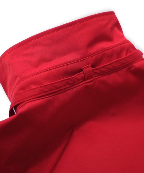VOAAOV(ヴォアーブ)の「【VOAAOV】BIO TWILL No Sleeve Shirt(シャツ/ブラウス・メンズ・ブラック/レッド/ライトブラウン・1)」の7枚目の写真