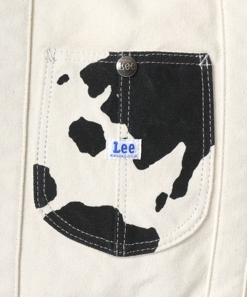 Lee(リー)の「Lee/リーオーバーオールポケット キャンバストートバック Mサイズ レディース メンズ(トートバッグ・レディース・ホワイト/ブラック/ネイビー/グレー・FREE)」の16枚目の写真