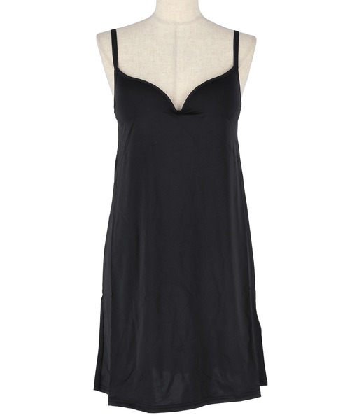 coca（coca）（コカ）の「ペチコートワンピース（インナーウェア/肌着・レディース・アイボリー/グレイッシュベージュ/ブラック/ライトベージュ・S/L/M）」の2枚目の写真