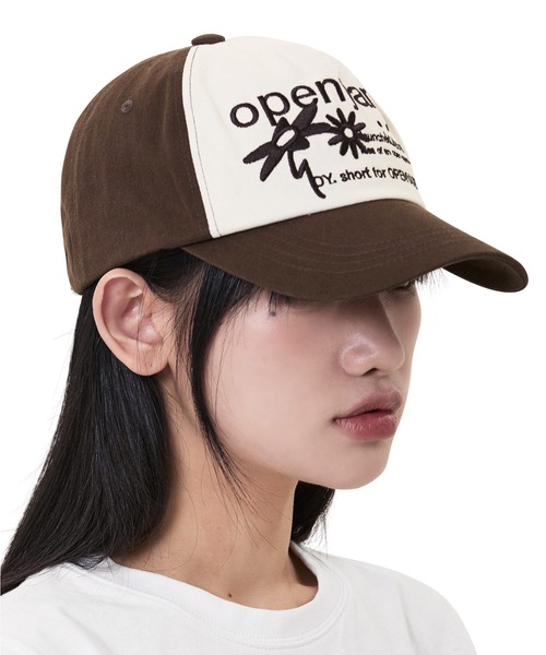 OY/オーワイ』 BLOOM LOGO CAP/ブルームロゴキャップ（キャップ
